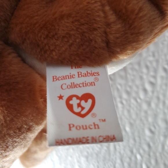 POUCH NWT Ty Beanie Babies The Kangaroo Vintage - Picture 8 of 9